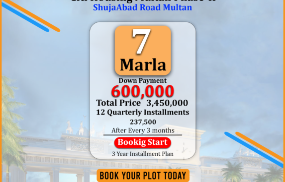 Citi Housing Multan Phase2 7 Marla Plot Rates